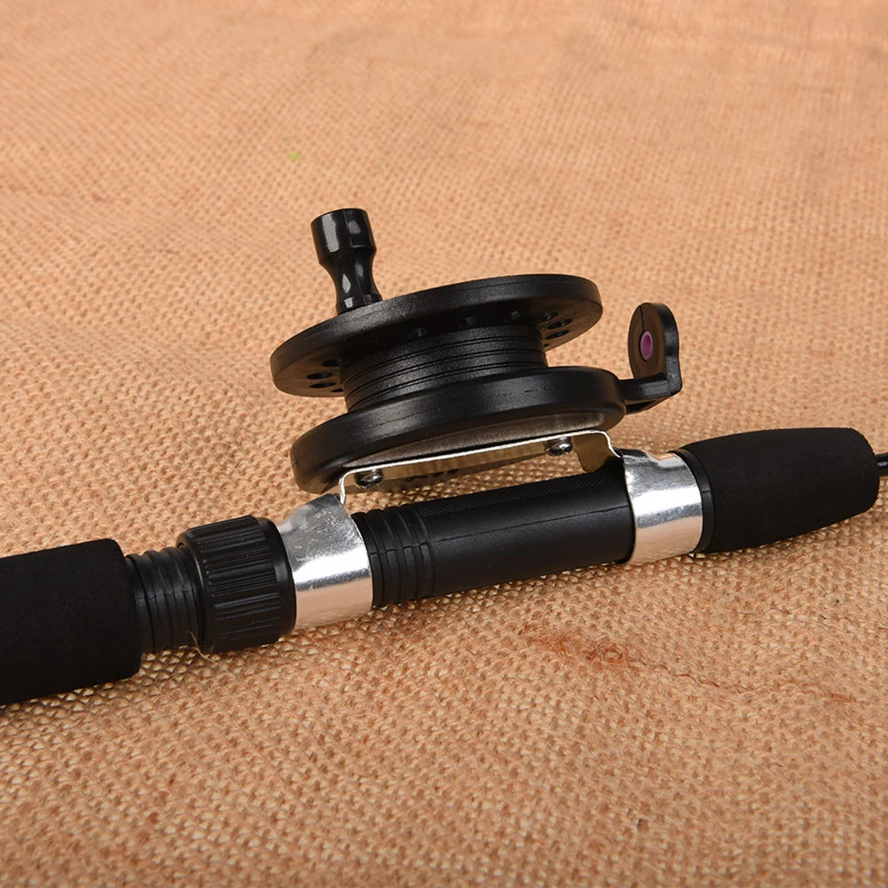 Ice Fishing Rod With Reel Folded Mini Telescopic