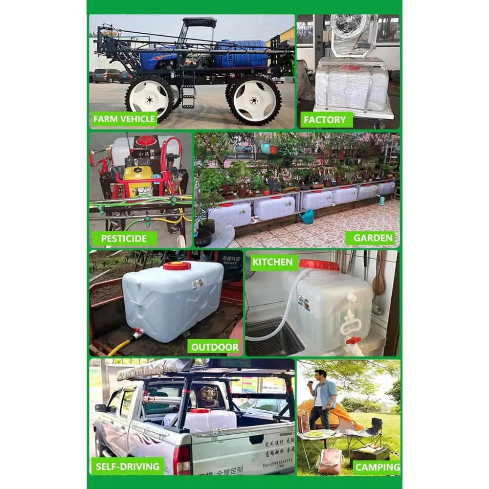 Storage Tank for Camping, Plastic Water Containers