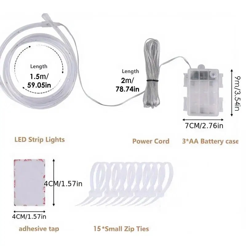 Light Up Basketball Rim Light Remote Control