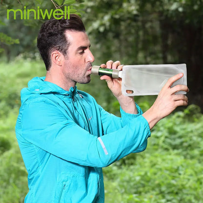 Miniwell Portable Camping Water Filter System