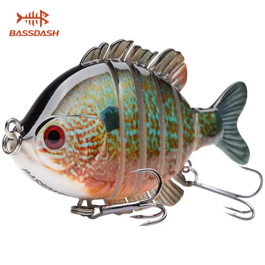 Bassdash SwimPanfish Multi Jointed Panfish Bluegill Swimbaits