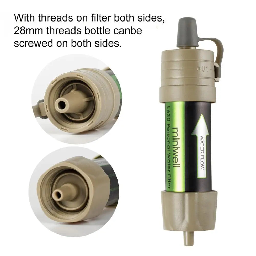 Miniwell Portable Camping Water Filter System