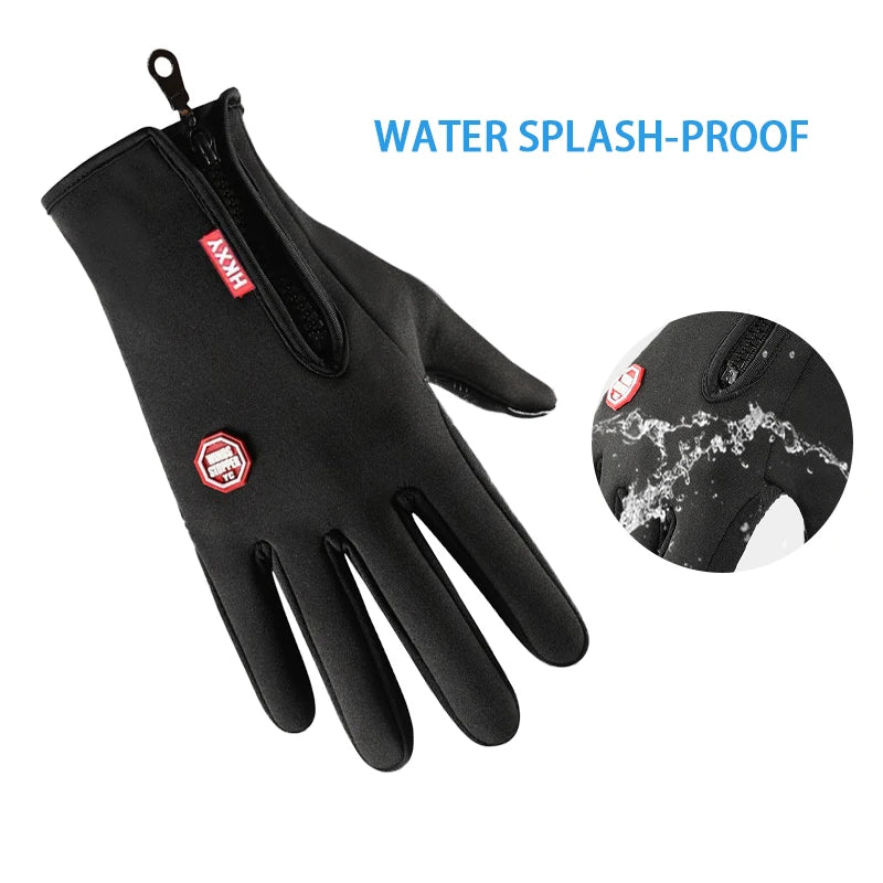 Cycling Gloves, Bicycles for Warmth Anti Slip