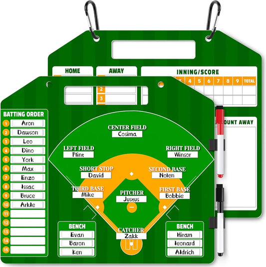 Magnetic Baseball Lineup Board, Softball & Baseball