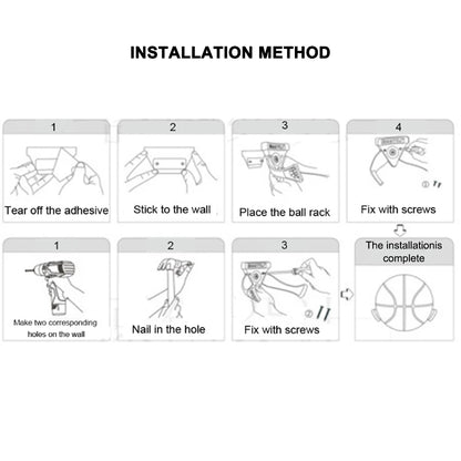 Multifunction Basketball Soccer Football Display Stand Holder
