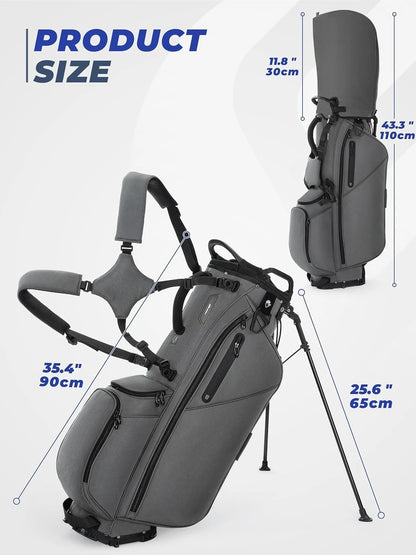 Lightweight Golf Bags with 7 Full-Length Dividers