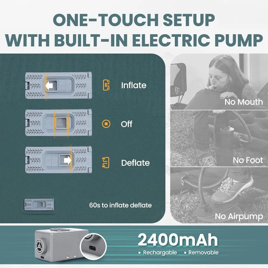 Self-Inflating Sleeping Pad for Camping