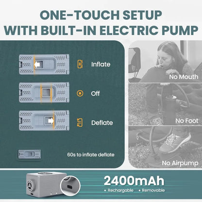 Self-Inflating Sleeping Pad for Camping
