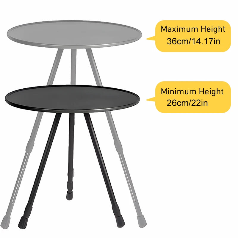 Portable Folding Adjustable Table for Camping Picnic
