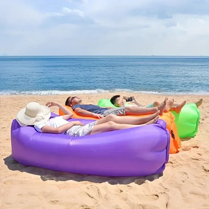 Inflatable Sofa, Beach Chair, Portable Air Mattress