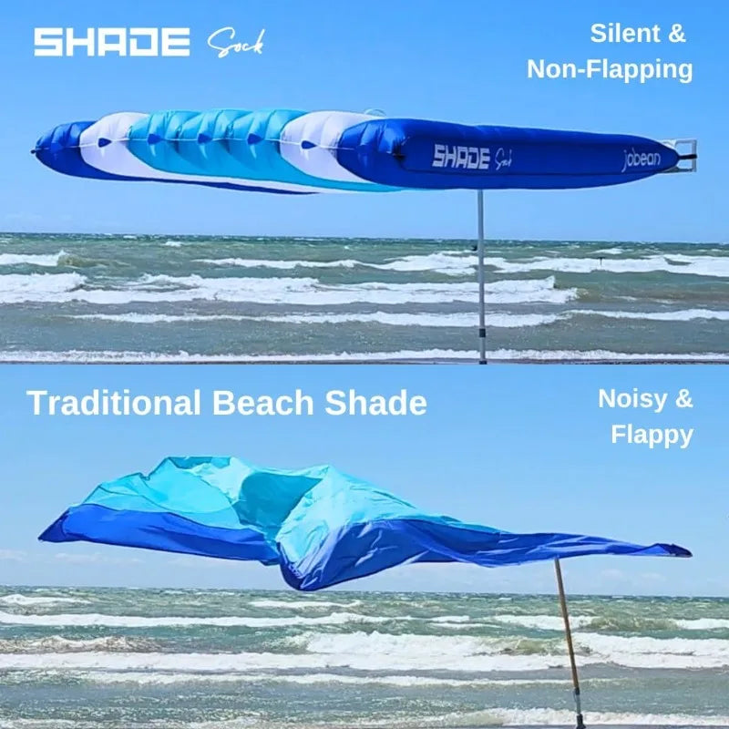 The Ultimate Wind-Inflating, Beach Shade