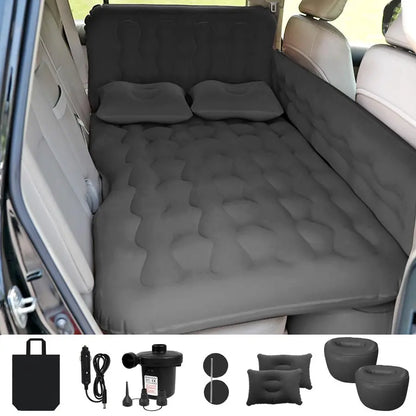 Car Air Mattress with Electric Pump, 2 Inflatable Pillows