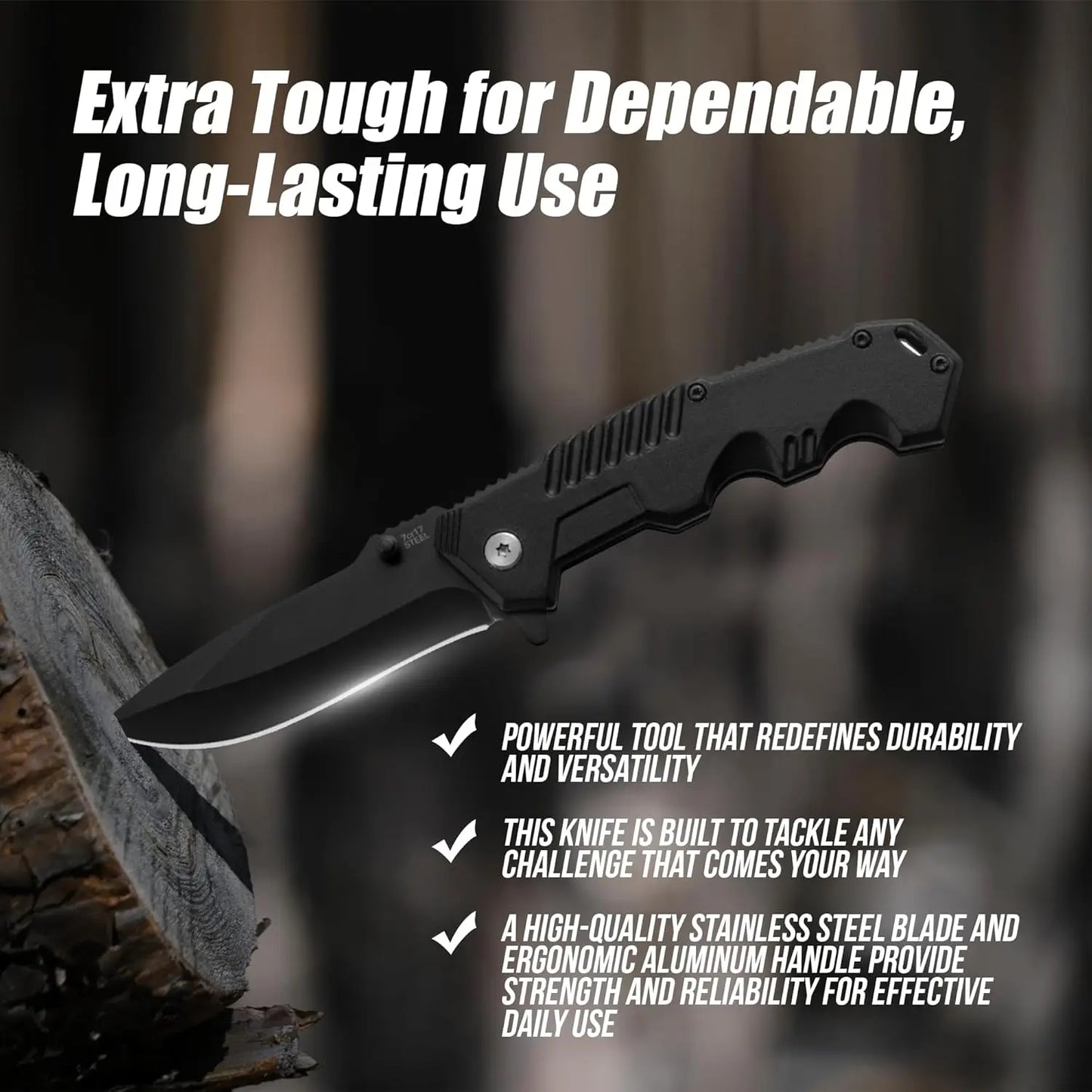 Folding knife, pocketknife with pocket clip