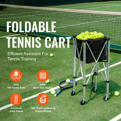 Holds 150/180 Basket Hopper with Wheels