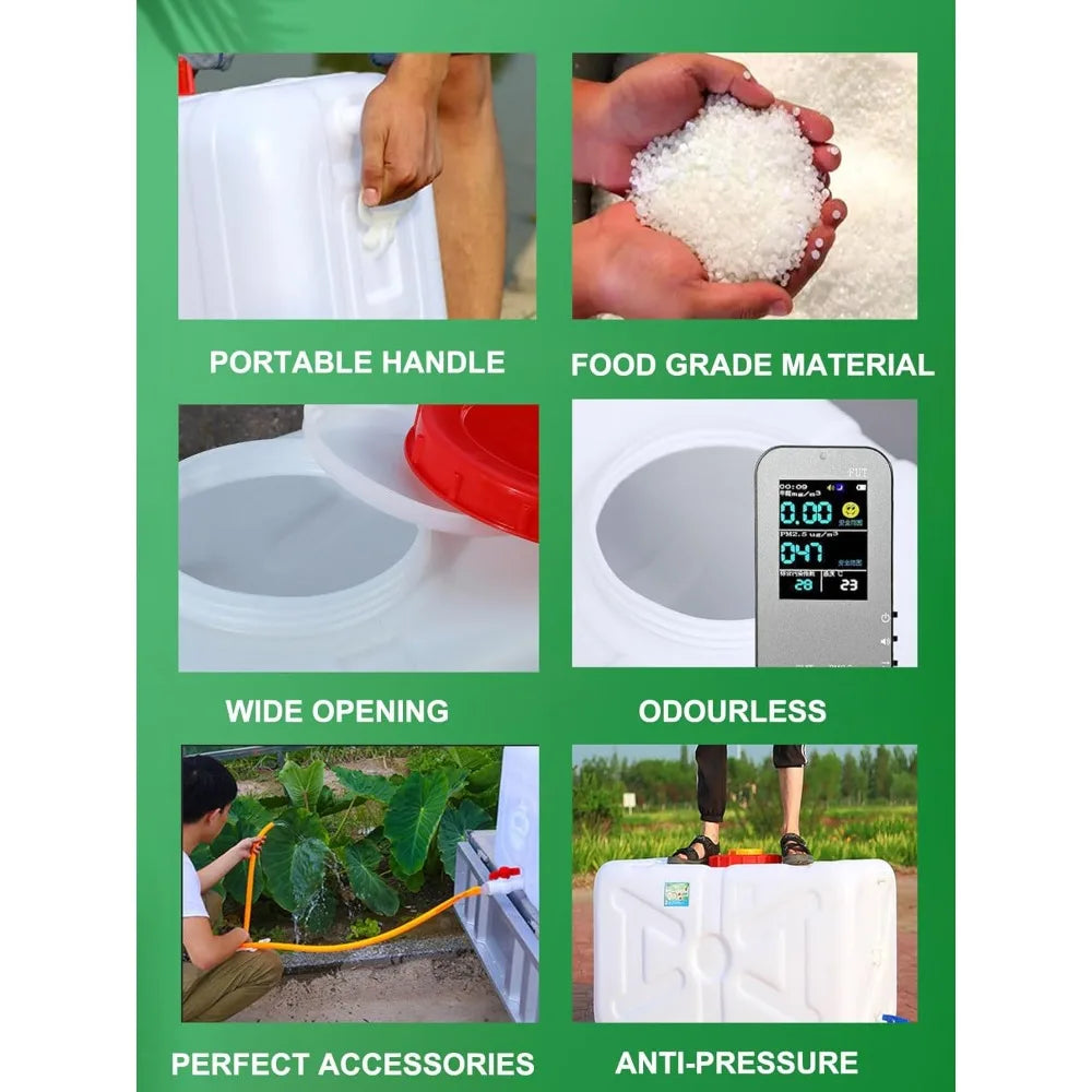 Storage Tank for Camping, Plastic Water Containers