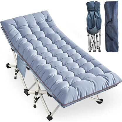 Camping Cot with Comfortable Mattress XXL Sleeping