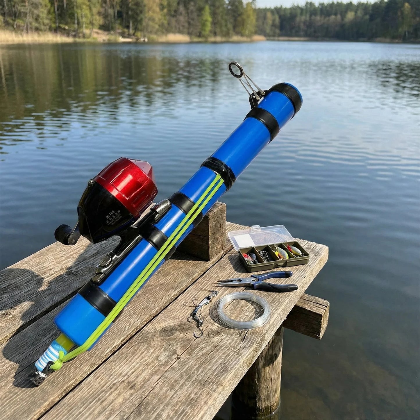 Catapult Rod Holder Reusable Precise Lure Launcher