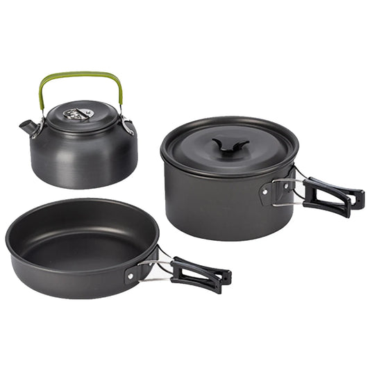 3PCS Outdoor Camping Pot Set