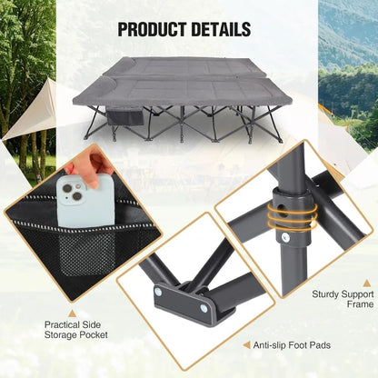 2 Person Extra Wide Camping Cots