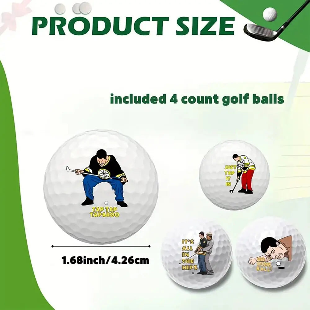 Funny Golf Balls Gift Set Funny Novelty
