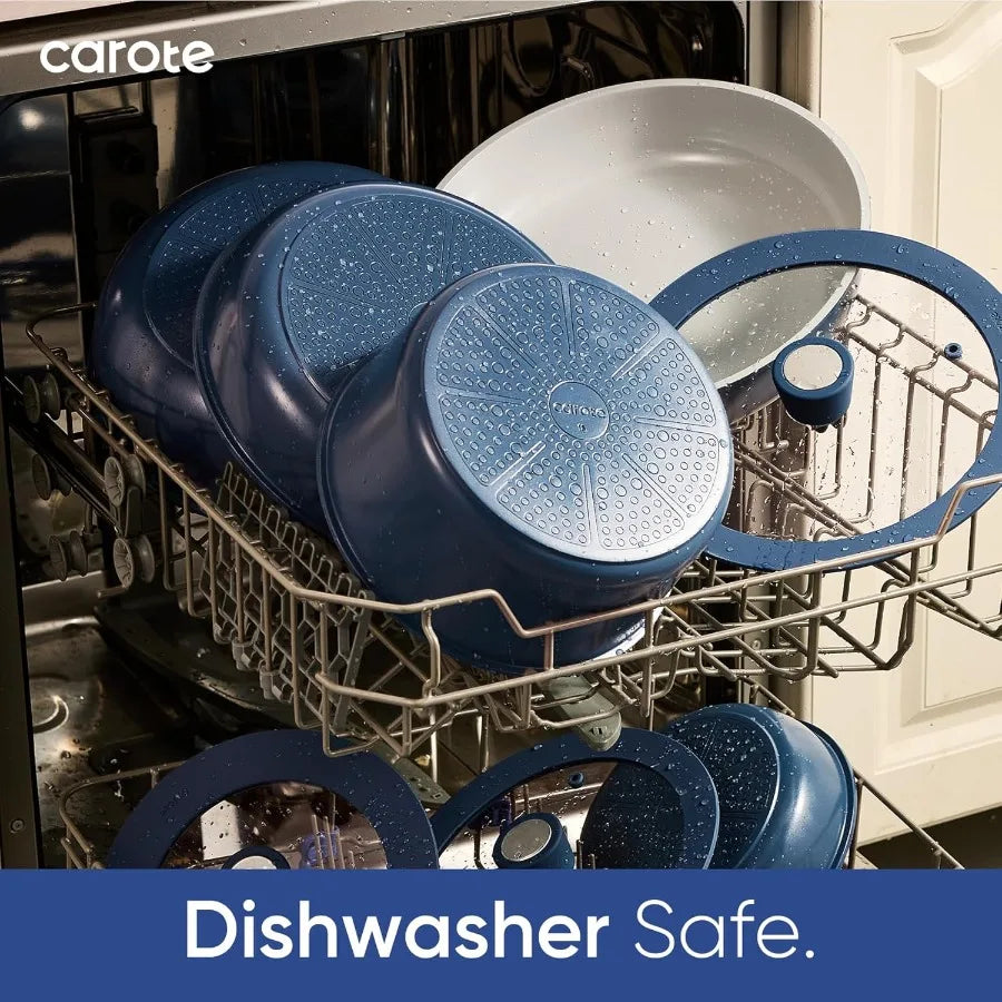 Non-Toxic Cookware with Detachable Handles