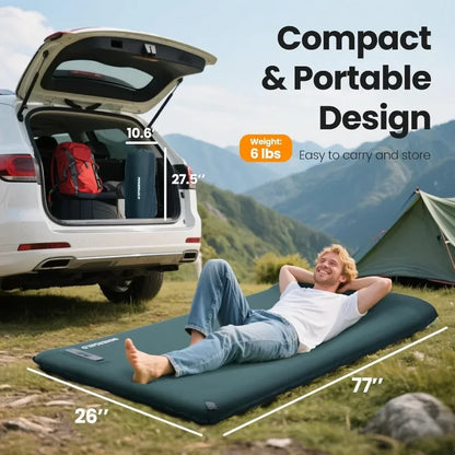 Self-Inflating Sleeping Pad for Camping