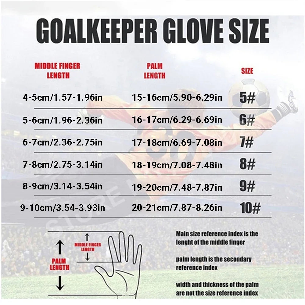 Goalkeeper Gloves, Finger Provide Excellent Protection