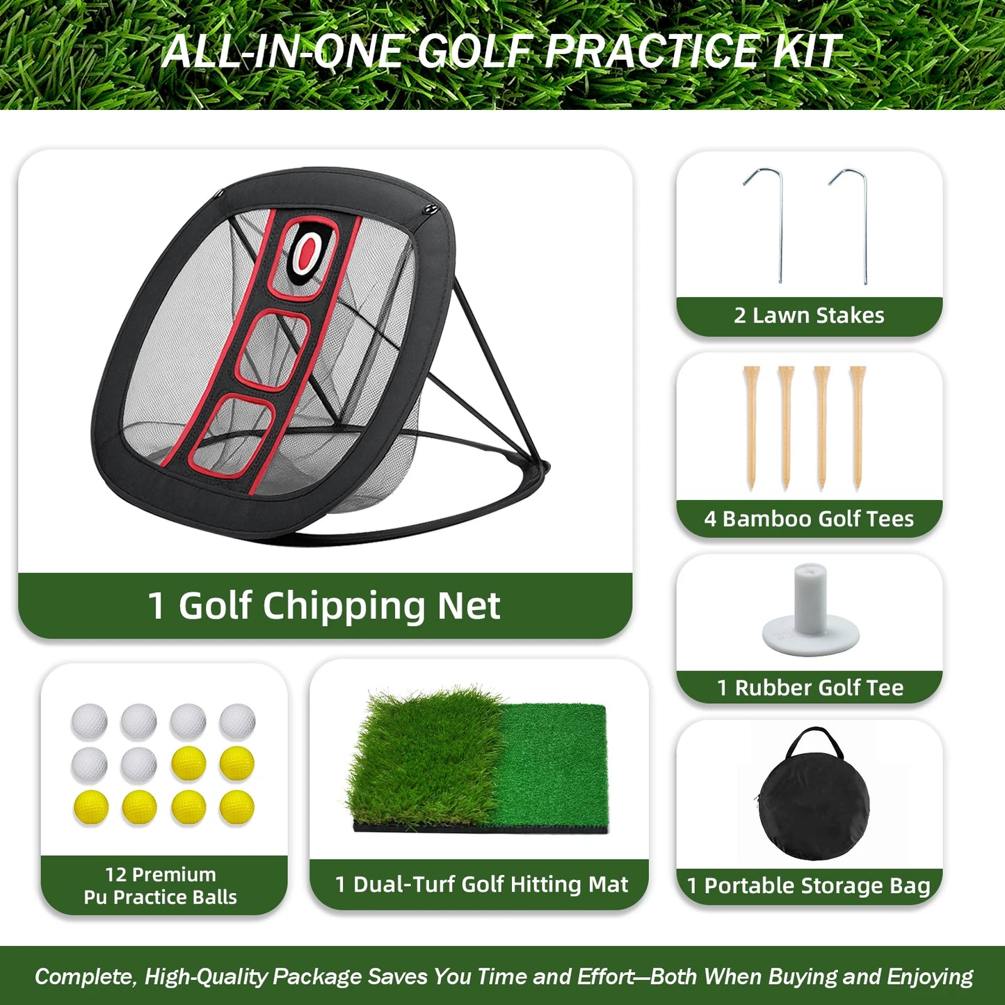 AESWGOF Golf Practice Net Golf Training Net