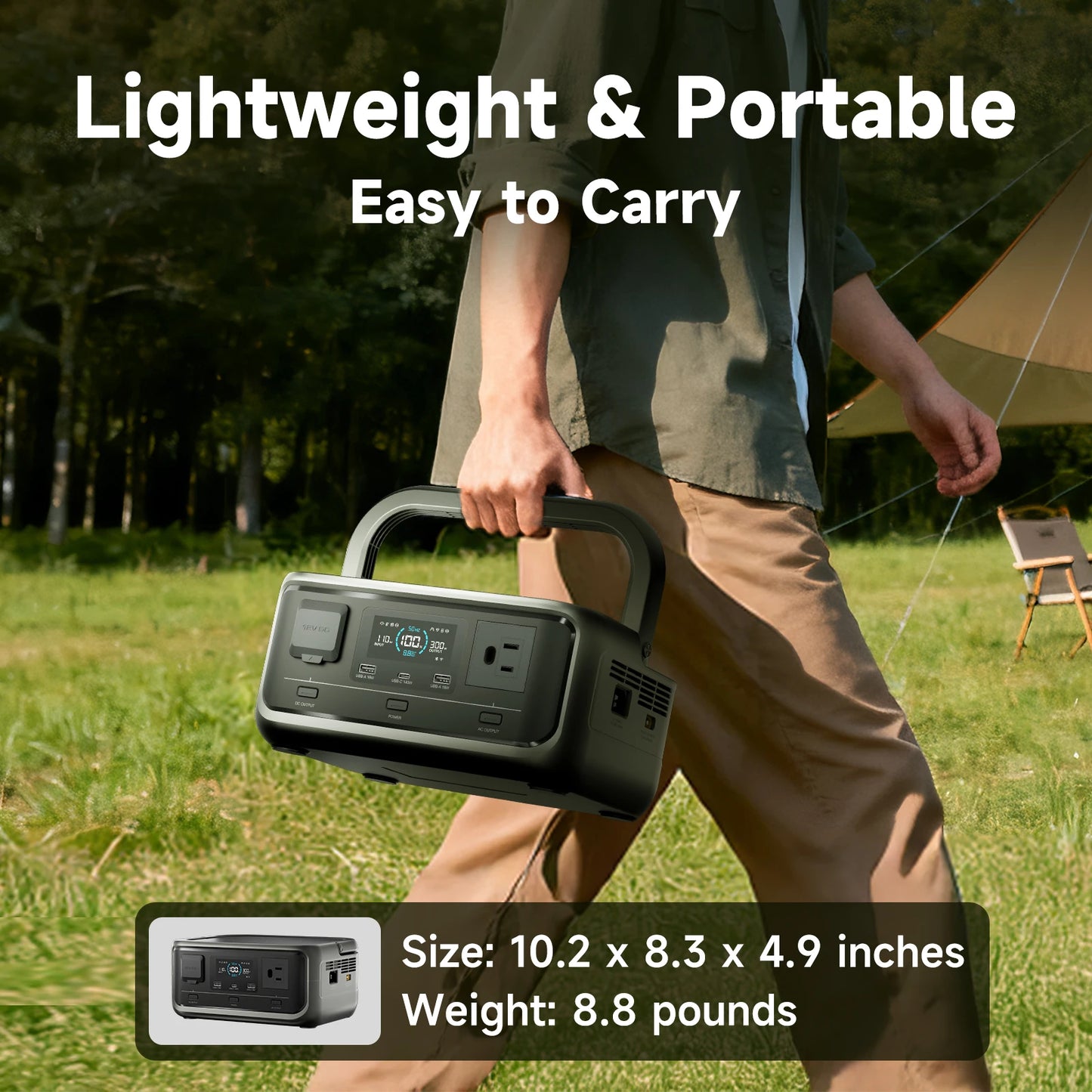 ALLPOWERS VOLIX P300 Portable Power Station 256Wh