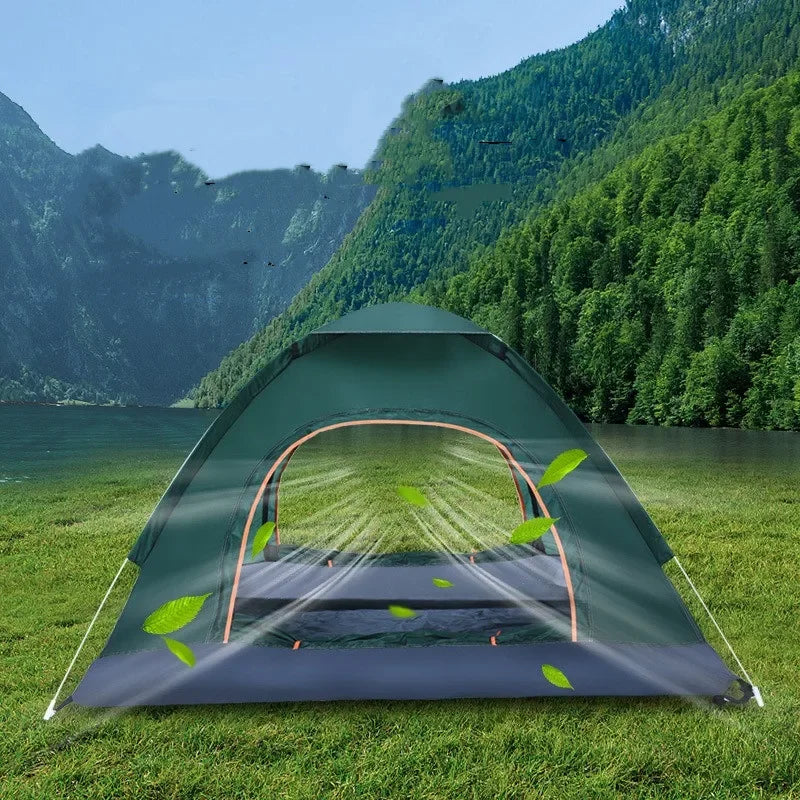 2-3 Person Pop Up Tent Waterproof Automatic Camping