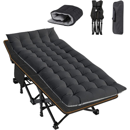 Camping Cot for Adult 28 Extra Wide Heavy-Duty