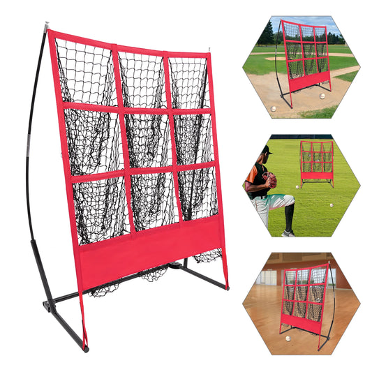 Indoor and Outdoor Baseball Practice Net