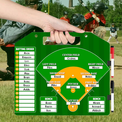 Magnetic Baseball Lineup Board, Softball & Baseball