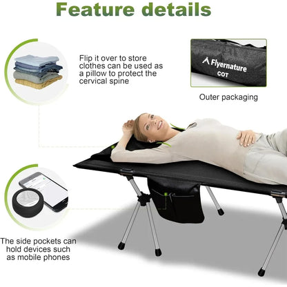 Military Heavy Duty Folding Backpacking Cot