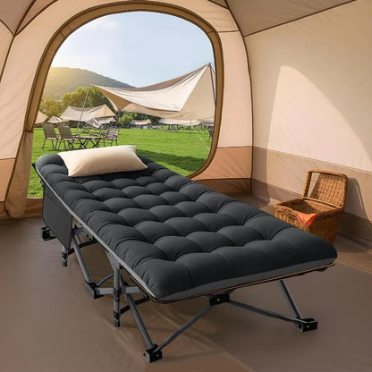 Camping Cot for Adult 28 Extra Wide Heavy-Duty