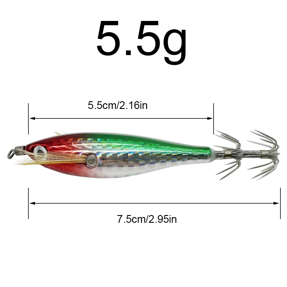 Luminous Fishing Bait Octopus Cuttlefish Fishing Bait