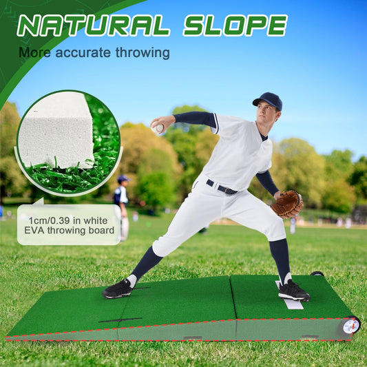 88x28x6 Inch Baseball Pitching Training Equipment
