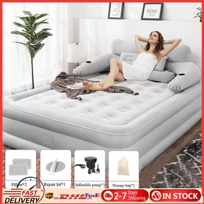 Queen Size Air Mattress Sofa Bed