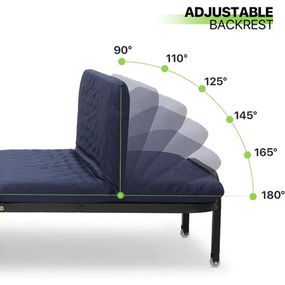 Folding Cot for Adults with Mattress