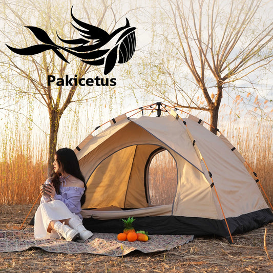 2-4 Person Camping Windproof Tents, Easy To Set Up