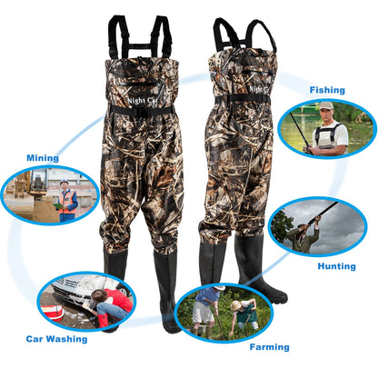 Men Boots for Fishing Waterproof Chest Wader