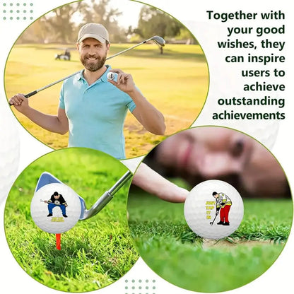 Funny Golf Balls Gift Set Funny Novelty