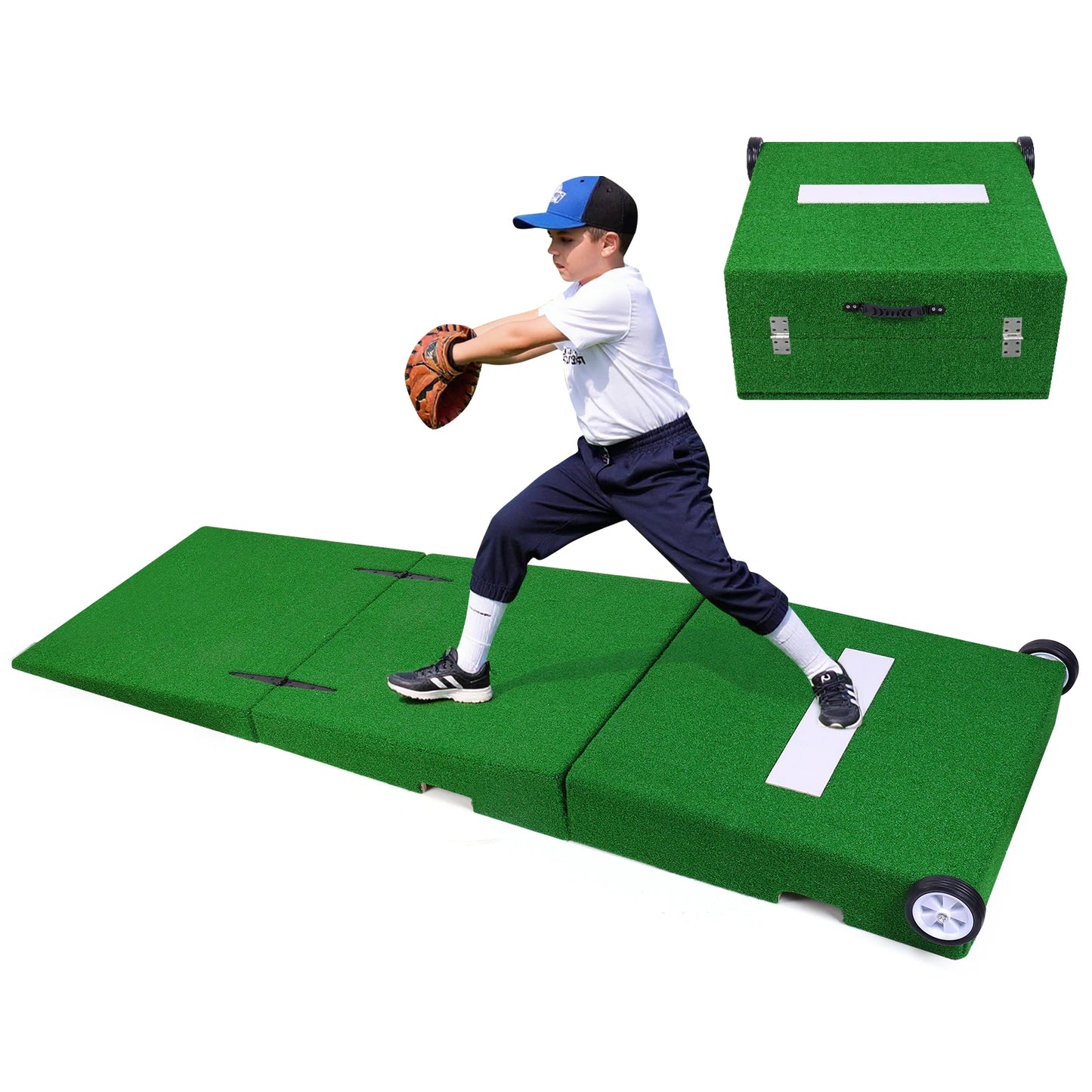 88x28x6 Inch Baseball Pitching Training Equipment