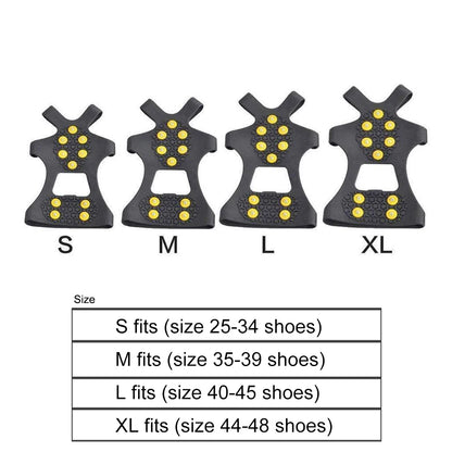 Climbing Anti-Slip Ice Grips Shoe Spikes