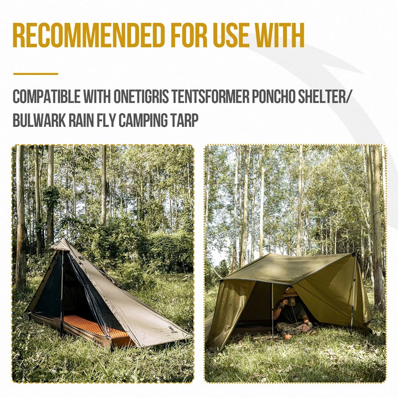 1-Person Mesh Inner Tent Camping Shelter