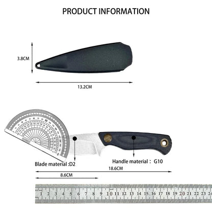 Fixed Blade Knife with Sheath, Camping Knife