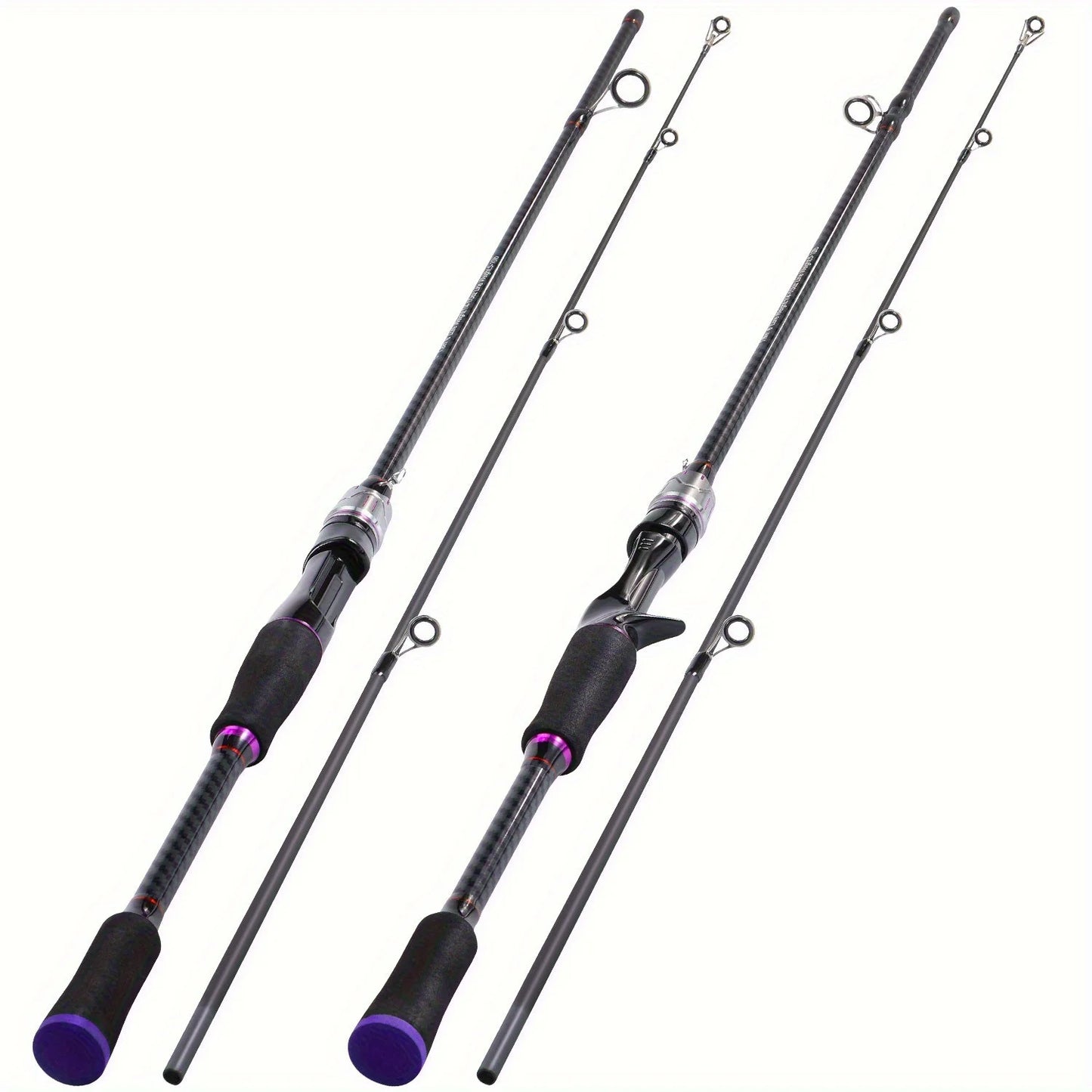 Telescopic Fishing Rod Carbon Fiber, Fast Action