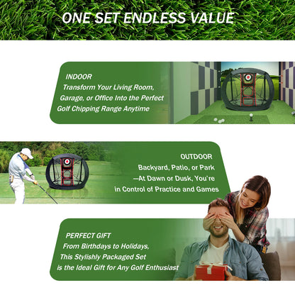 AESWGOF Golf Practice Net Golf Training Net