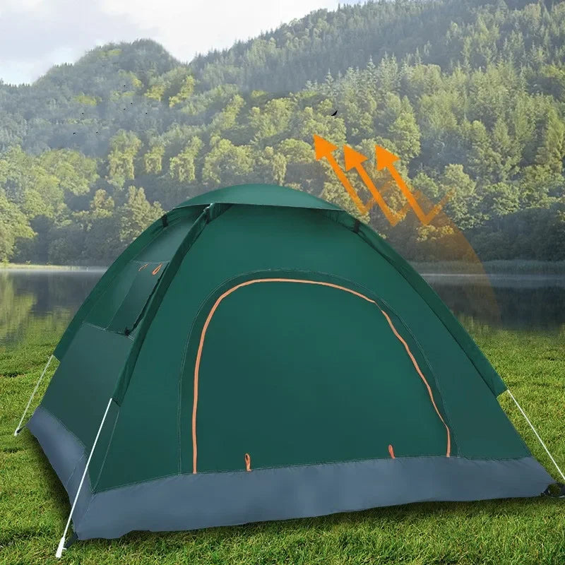 2-3 Person Pop Up Tent Waterproof Automatic Camping