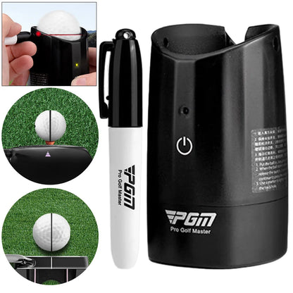 Golf Ball Line Marker Finds Gravity Distribution